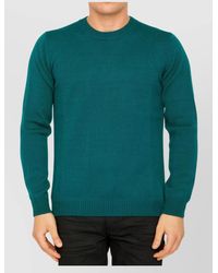 Roberto Collina - Wool Ribbed Crewneck Regular-Fit Sweater - Lyst