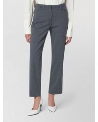 Thelatest - Tailored Pants Belt Loops Pockets Buttons - Lyst