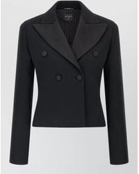 Ermanno Scervino - Double-Breasted Tuxedo Blazer - Lyst