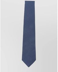 Kiton - Silk Slim Tie With Polka Dot Pattern - Lyst