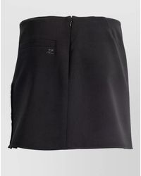 Courreges - Knee-Length Fitted Skirt - Lyst