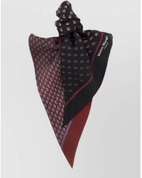 Maison Margiela - Paisley Motif Reversible Scarf Dual Design - Lyst