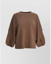 Max Mara - Ampex Oversized Wool Blend Sweater - Lyst