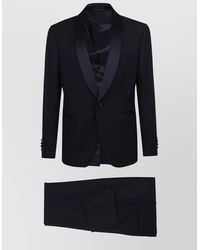 Lardini - Tuxedo Suit Narrow Fit Shawl Collar - Lyst