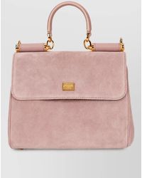 Dolce & Gabbana - My Sicily Calfskin Shoulder Bag - Lyst