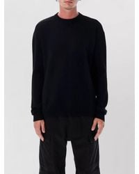 Rick Owens - Cashmere Fine-Knit Crew-Neck Long-Sleeve Sweater - Lyst