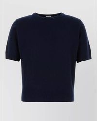 Jil Sander - Wool Blend Sweater Short Sleeves Crew Neck - Lyst
