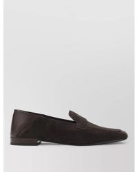 Giorgio Armani - Suede Loafers - Lyst