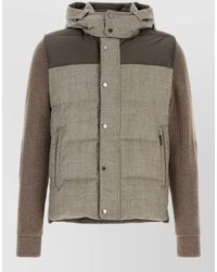 Moorer - Bensa Wool Hooded Quilted Down Jacket - Lyst