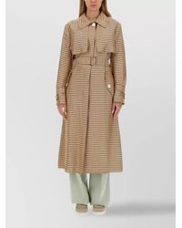 Lanvin - Belted Trench Coat - Lyst
