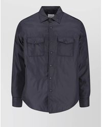 Aspesi - Shirt With Chest Pockets And Long Sleeves - Lyst