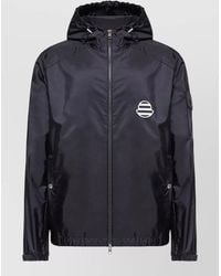 Moncler - Hooded Jacket Drawstring Hem Sleeve Pocket - Lyst