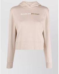 Palm Angels - Cotton Logo Print Hoodie - Lyst
