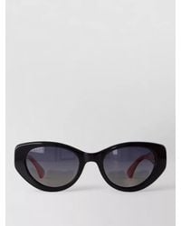 Gucci - Cat Eye Acetate Sunglasses Thick Frame - Lyst