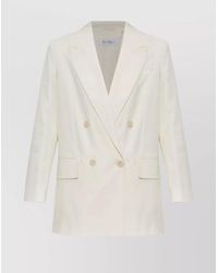 Max Mara - Tailored Jacket Double-Breasted Design - Lyst