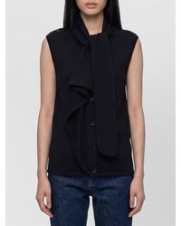 Lemaire - Asymmetrical Merino Wool Blend Cardigan Scarf - Lyst