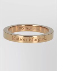 Maison Margiela - Polished Slim Band Jewelry Ring Design - Lyst