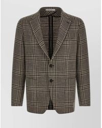 Tagliatore - Virgin Wool Silk Blazer - Lyst
