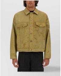 MSGM - Denim Regular-Fit Jacket - Lyst
