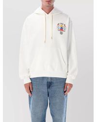 CASABLANCA - Casa Way Mountain Cotton Hoodie - Lyst