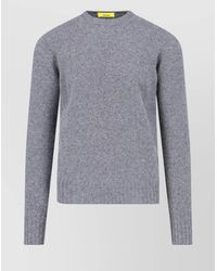 Drumohr - Lambswool Fine-Knit Slim-Fit Crewneck Jumper - Lyst