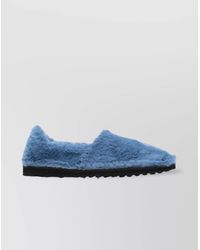 Marni - Faux Fur Slip-On Loafers - Lyst