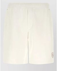 Brunello Cucinelli - Cotton Interlock Bermuda Shorts - Lyst