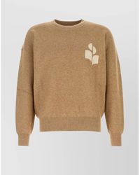 Isabel Marant - Oversize Crew Neck Sweater Atley - Lyst