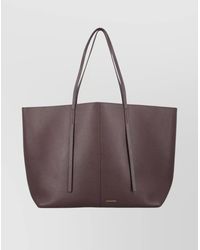 By Malene Birger - Luxe Leather Tote Bag - Lyst