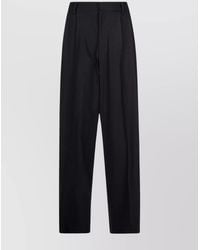 GIUSEPPE DI MORABITO - Wool Wide-Leg Trousers - Lyst