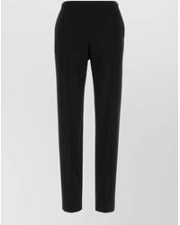 The Row - Cyril High Waist Slim Wool Pants - Lyst