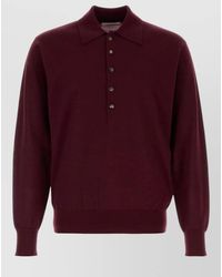 Dries Van Noten - Muano Wool Polo Knit Sweater - Lyst