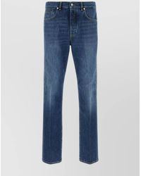 Givenchy - Denim Trousers With Back Pockets And Belt Loops - Lyst