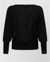 Herno - Knit Pullover Long Sleeves Boat Neck - Lyst