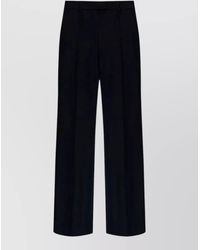 A.P.C. - Cotton Straight-Leg Trousers - Lyst