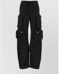 The Attico - Trousers Cargo Pockets Elastic Waistband - Lyst