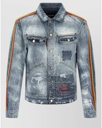 DSquared² - Denim La Jean Destroyed Jacket - Lyst