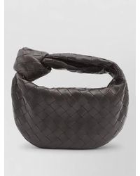 Bottega Veneta - Jodie Mini Leather Clutch Bag - Lyst