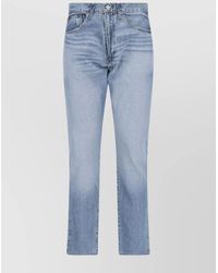 Polo Ralph Lauren - Straight Trousers With Five Pockets And Belt Loops - Lyst