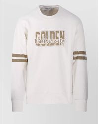 Golden Goose - Cotton Logo-Print Sweatshirt - Lyst