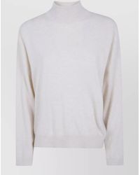 Brunello Cucinelli - Cashmere Turtleneck Sweatshirt - Lyst