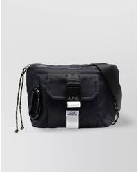 A.P.C. - Treck Patch Logo Belt Bag - Lyst