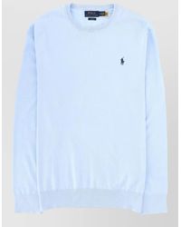 Polo Ralph Lauren - Logo Crew Neck Long Sleeve Top - Lyst