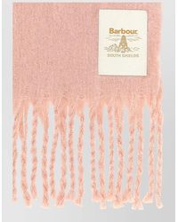 Barbour - Ellison Scarf Fringe Detail Lightweight Soft - Lyst