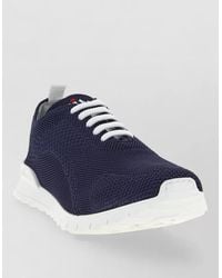 Kiton - Fits Lace Up Sneakers Mesh Pull Tab - Lyst