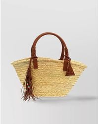 Alanui - Acrylic Icon Palm Leaf Big Beach Bag - Lyst