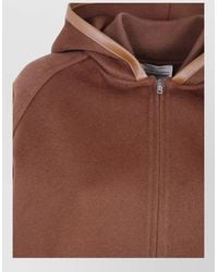 Semicouture - Wool Hooded Bomber Jacket - Lyst
