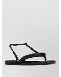 Givenchy - Leather Boudoir Thong Sandals Flat Sole - Lyst