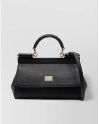 Dolce & Gabbana - Sicily Mini Leather Shoulder Bag - Lyst