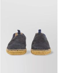 Castañer - Round Toe Perforated Espadrilles - Lyst